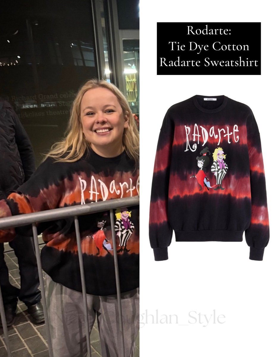 ncoughlanstyle's tweet photo. Dec 29th • Stage Door for #theplayboyofthewesterworld
#nicolacoughlan #rodarte https://t.co/HKI2PwadbF