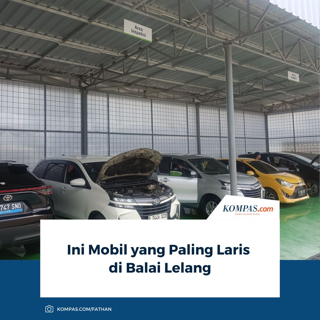 kompascom's tweet photo. Direktur Utama PT Balai Lelang Serasi, Daddy Doxa Manurung mengatakan, mayoritas unit yang paling laris di lelang masih didominasi mobil-mobil LCGC serta low MPV.
Baca Selengkapnya ππ»
https://t.co/S7IijQlq8C
~NA #LelangMobil #LCGC #LowMPV #MobilBekas https://t.co/EfjTW1sH2G