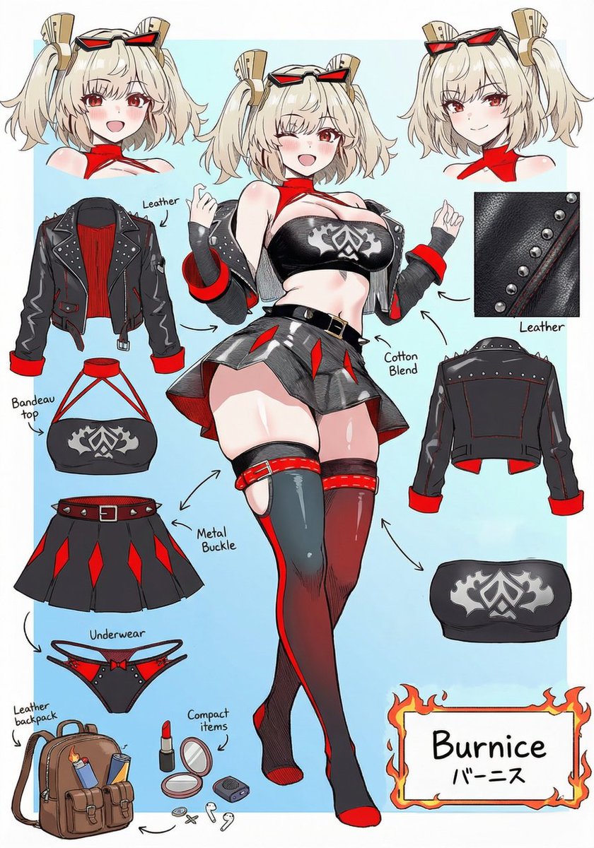 RT @jeje_box: Burnice / バーニス ( zzzero ) バーニスの秘密