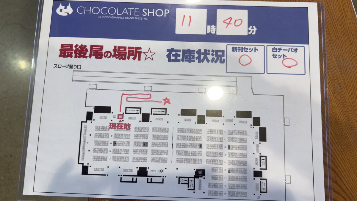 CHOCOお父様 C107 1日目 西め-21ab (@chocolateshop_i) / Posts / X
