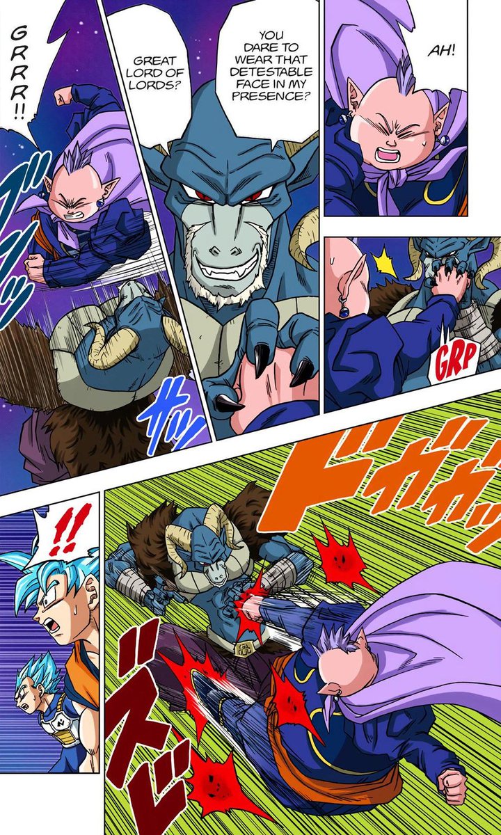 Moro Surprises The Grand Supreme Kai (Daikaioh) Whilst Having