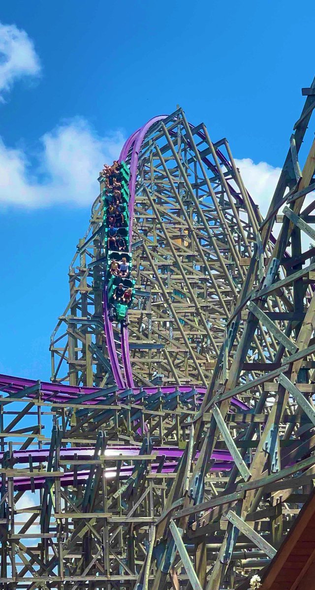 RCXcyclopedia's tweet photo. #25DaysOfCoasters RCX Top 125 Rank Day 25: 3, One Train Ops On My Gold Medal RMC
3. Iron Gwazi - Busch Gardens Tampa
Make: RMC, Model: IBox
Opened: 2022
It is a cryinâ shame that I didnât have a full appreciation for Alan Schilkeâs RMC masterpiece until 2025. The year Busch Gardens Tampa decided to become a vampiric cash cow for Scott Ross and Hill Path Capital, sucking the parkâs blood dry through repeated failures and embarrassments like Iron Gwazi, one of the greatest coasters in the world and the parkâs signature attraction being on pathetic one train ops due to improper maintenance on the 2 of 3 trains. Sorry for that, my blood boils at the state of my home park. As for the coaster itself, it has my second favorite first drop ever, only surpassed by #2 on the rank coming next. After those sweet RMC lift clicks, 206 feet down nearly crashing into sea level at a 91 degree angle, ejector perfection. Valley heavy before rising up for an insane sequence of non stop airtime and lateral ejector heading straight into the Death Roll. The worldâs best Barrel Roll Down Drop, that makes Stardust Racersâ same element across I4 in Orlando look like itâs for babies. A sea of Over-Banked Curves and Wave Turns follows before the most aggressive Zero G Stall possible. The final large airtime hills and twists lead you into the brake run. A master class in roller coaster forces. I was shaking getting off Iron Gwazi for the first time back in 2022, now a days Iâm running back in line for another lap.