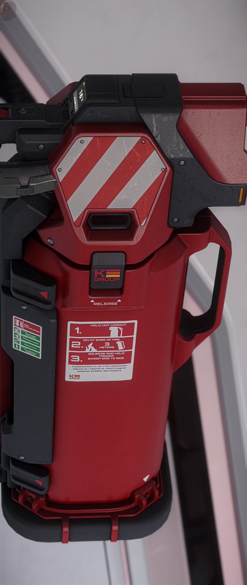Anyone want to see what the Fire Extinguisher looks like at 20480x8640p?

#StarCitizen #VPRT #scifi