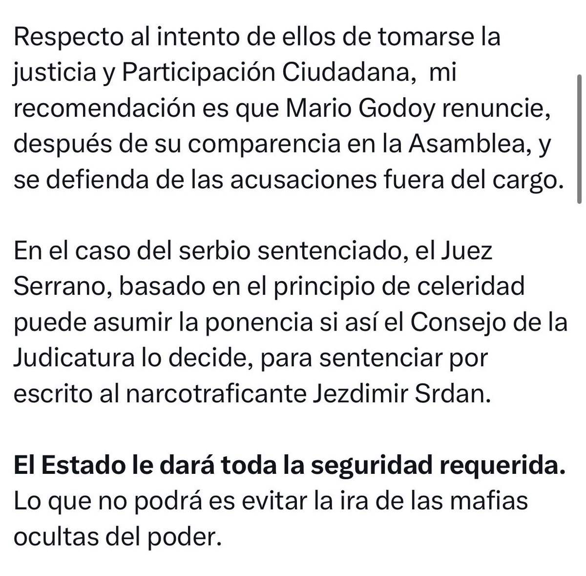 ¿Es realmente una amenaza lo que enfrentamos? 🤔 La declaración del presidente Daniel Noboa sobre la "ira de las mafias ocultas del poder" suena más como una acusación grave que como una simple advertencia. ¿Qué pruebas concretas tiene para afirmar que existen estas "mafias"
