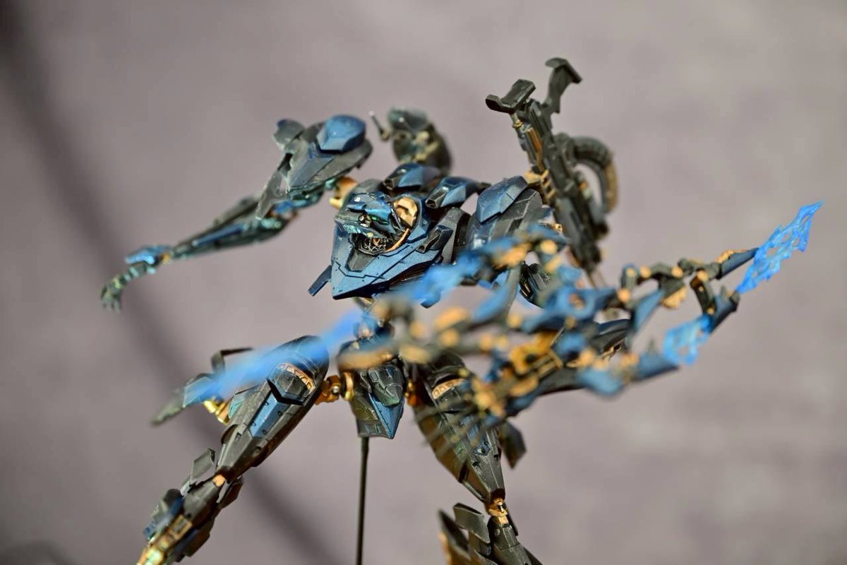 許諾いただきましたので来月のワンフェスでアーマード・コア6より戦闘