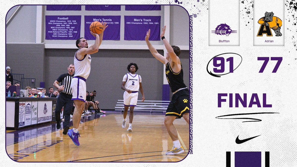 BlufftonUMbk's tweet image. Beavers pick up another Road Win, behind 4 players in Double Figures‼️

#STAC 🪵