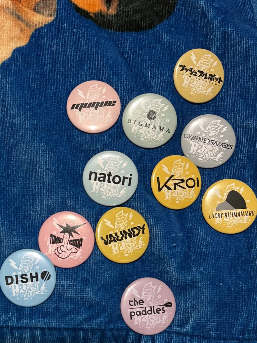 レディクレ 缶バッジ 交換 譲 フォーリミ、BIGMAMA、Vaundy、なとり