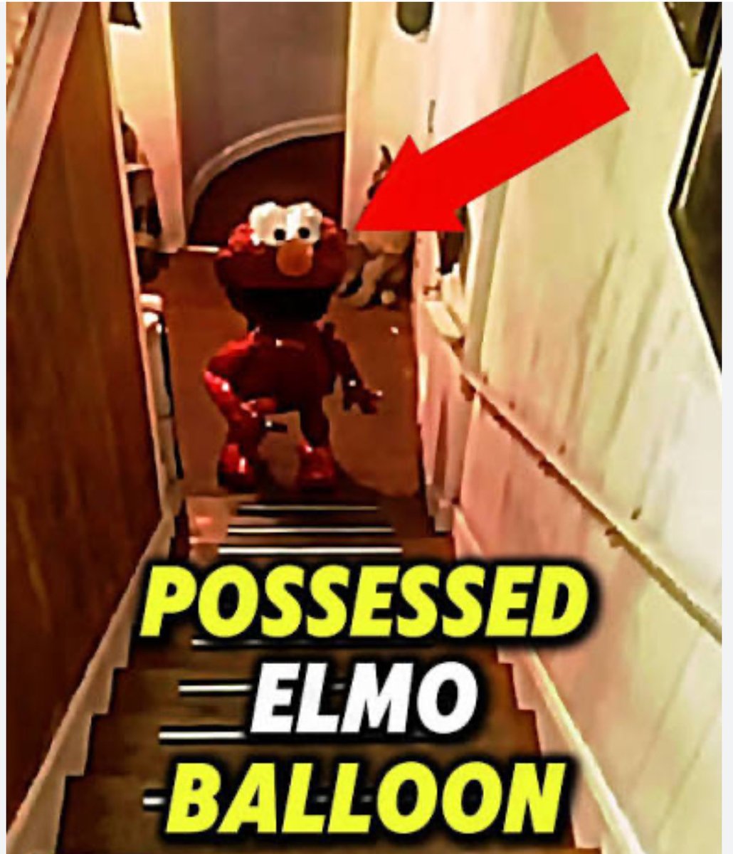 Is elmo possesed? youtu.be/FyzLDUkgV8U?si… via <a href="/YouTube/">YouTube</a>

Check out this possed Elmo’s ballon Resl or fake? #debunking