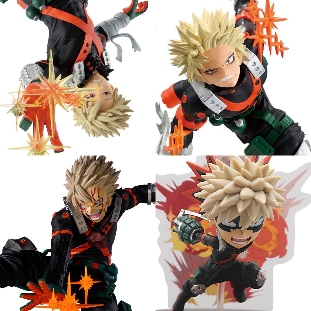 今年も沢山のかっちゃんフィギュアが発売されました！！ 僕のヒーロー