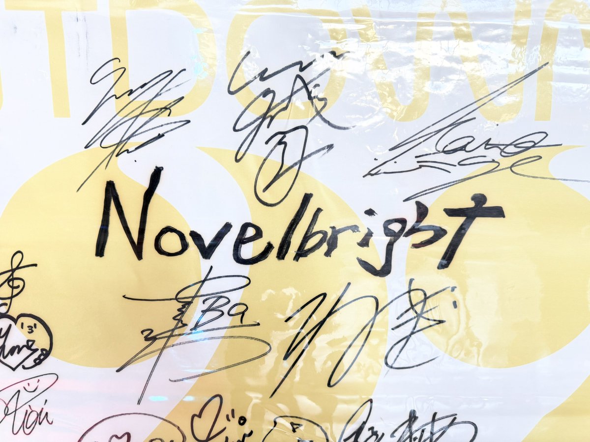 Novelbright CDJ サインの歴史 COUNTDOWN JAPAN #CDJ2223 2022.12.29