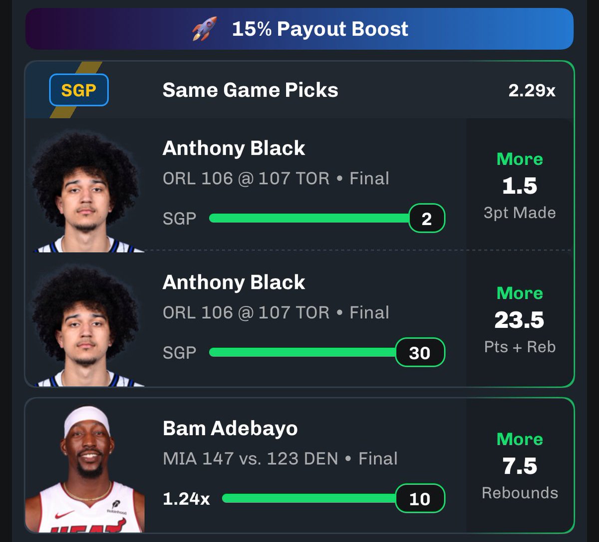 DFPicks05's tweet image. Another easy cash on @ChalkboardHQ because of @bangbuddyy @Furnacepicks
