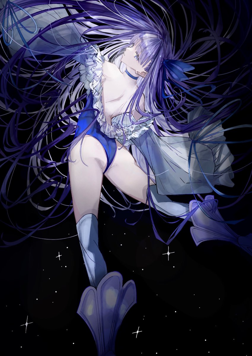 #今年も残りわずかなので今年一番伸びた絵を貼る
このメルトリリスでした〜！上手く描けた自信作なので嬉しい！！来年もよろしくお願いします🙇🦀