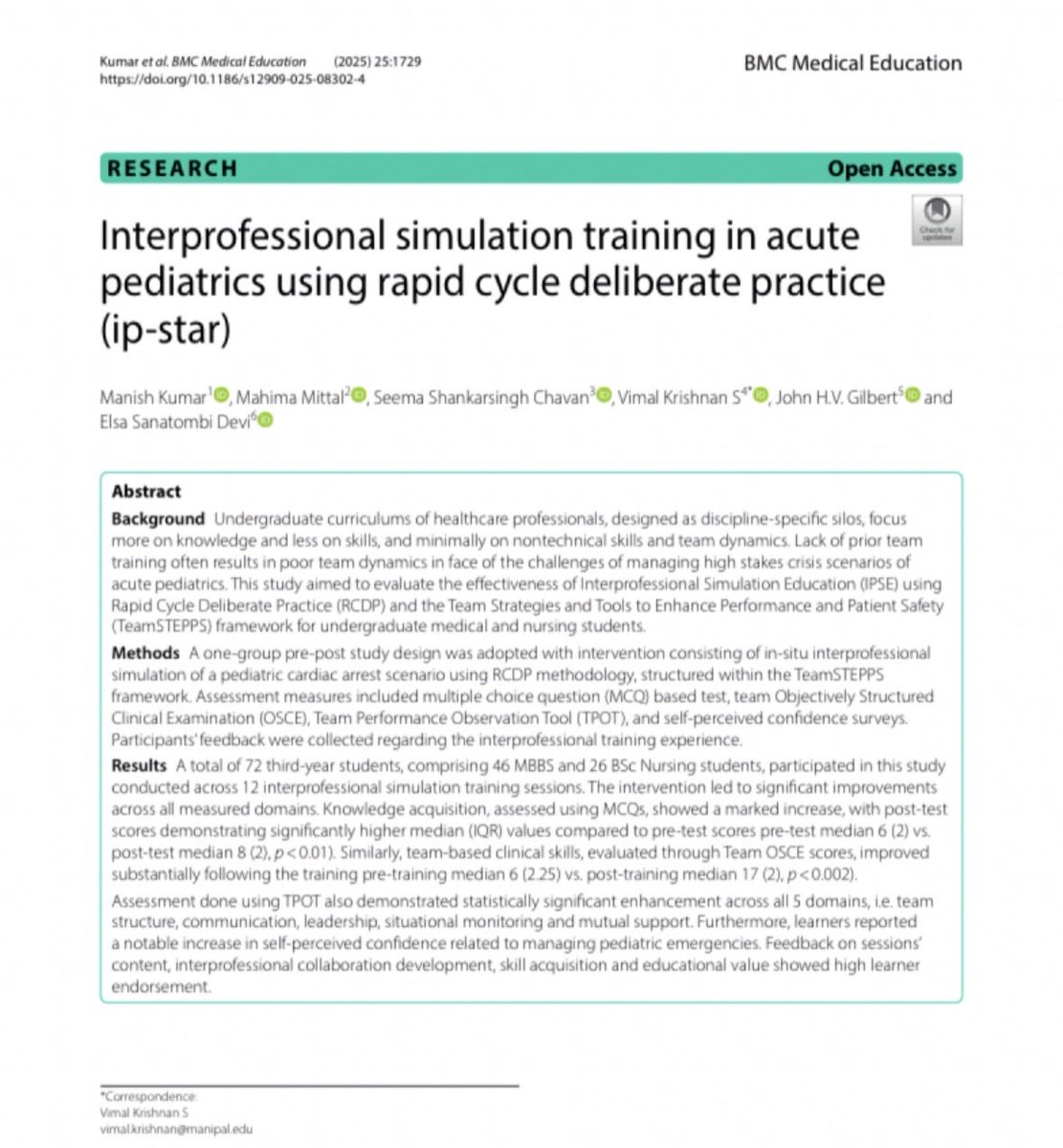 Vimal Krishnan Surendran Pillai tweet media