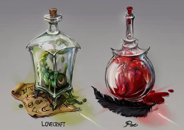 「Grandfathers of Horror by Julia Lundgren」|Benのイラスト