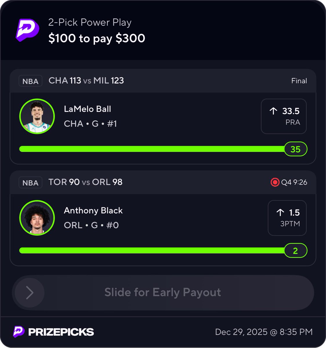 Sharpstacktips's tweet image. EASY IT ✅✅🥳🥳 

Exclusive picks &amp;amp; daily plays available — link in bio 🔐🔥💰

#GamblingX | #PrizePicks | #Underdog | #CS2 | #Dota2 | #LeagueOfLegends | #eSports | #GamblingTwitter #TennisPicks #CFB #NFL #fanduelparlays