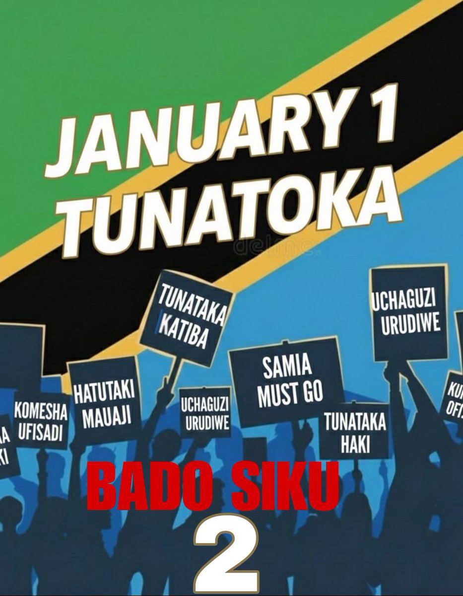 MariaSTsehai's tweet photo. Tusiposimama pamoja kupinga dhulma mauaji, utekaji, ufiraji na ukatili - kila mtu atafikiwa 
#J1 Tunatoka kudai Haki na maandamano ni bila kikomo
#SamiaMustGo #Tumeshinda🇹🇿 https://t.co/QjgaCQsbac