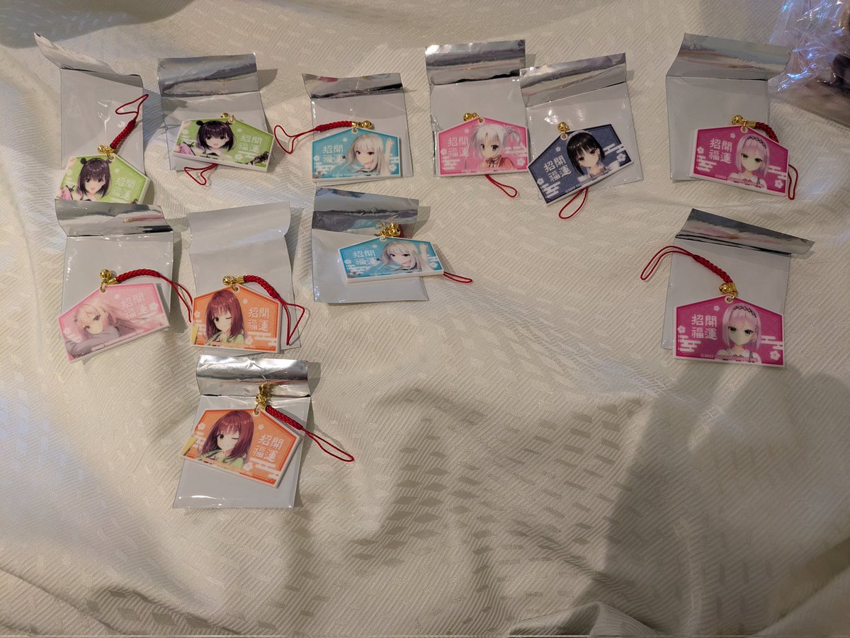 アクリル絵馬セット　ゆずソフト　ＴＯＹＰＬＡ RT @jinnkitukisima: C107 TOYPLA ゆずソフト 購入特典アクリル