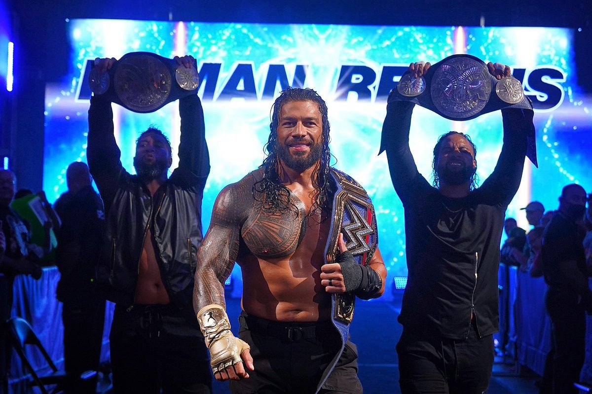Next up.... Roman Reigns. We'll be back at the top. #WWERaw