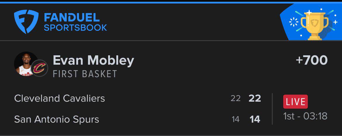 Sharpstacktips's tweet image. BANG✅✅✅ FIRST BASKET 🏀

Exclusive picks &amp;amp; daily plays available — link in bio 🔐🔥💰

#GamblingX | #PrizePicks | #Underdog | #CS2 | #Dota2 | #LeagueOfLegends | #eSports | #GamblingTwitter #TennisPicks #CFB #NFL #fanduelparlays