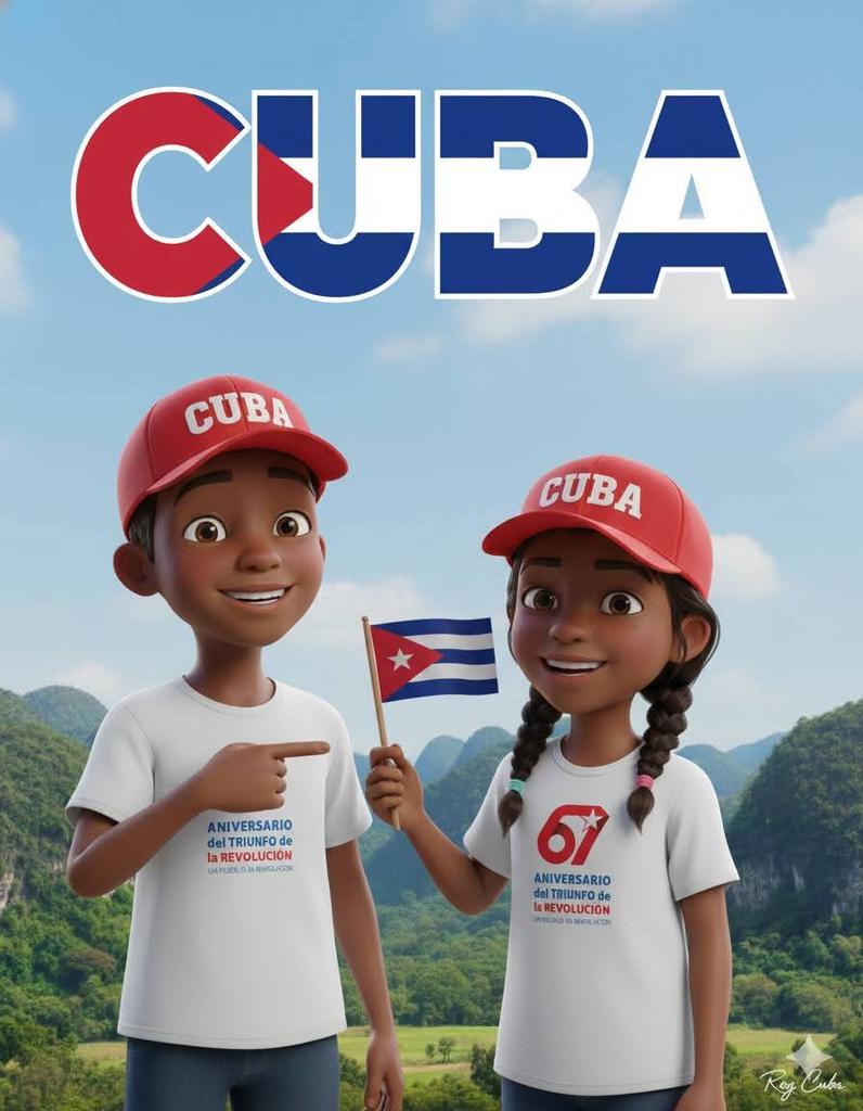 Viva el #Aniversario67 del Triunfo de la Revolución cubana.
#UnPuebloEnRevolución 
#CubaVencerá
#CubaEstáFirme