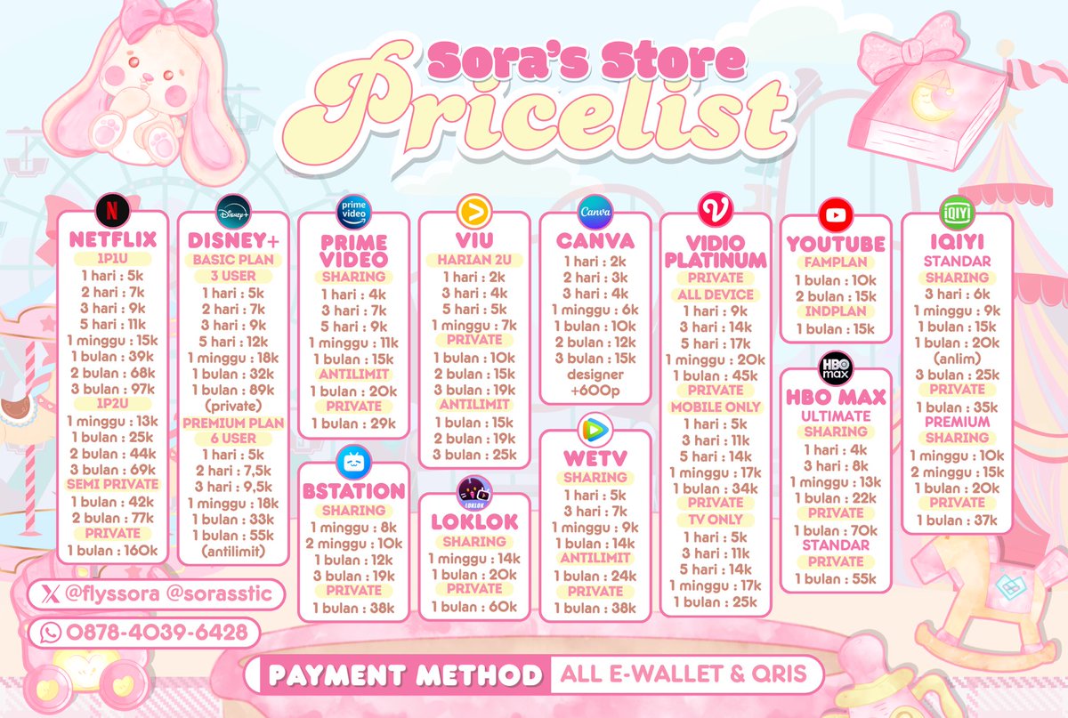 flyssora's tweet photo. @iellelzh vidio platinum start 9k ajaa yuk kak iel 🙌🏻

– trusted with 900+ testi on 📌
– fast process
– full warranty
– payment all e-wallet &amp; qris
order ☎️ : https://t.co/tUUE5btmjx https://t.co/f4Q857c90I