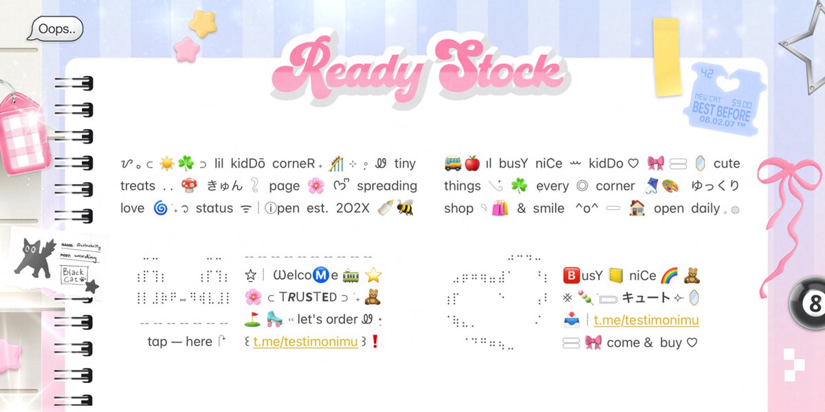 celnebrity's tweet image. 🛼⭐️ help repost pls ₊ ׁ ?  thankyou 💝 ^..^ ꒱ 

🎀  sena  bawa  8 WORDING BUNDLING BIO &amp;amp; PINNED  —— 𓏮  siap  dijemput  ᰔ  jangan  lupa  (@)  setelah DM 

👛  IDR 8.5OO  📝⠀

꒰ #zonauang️ #zonajajan #zonaba ꒱