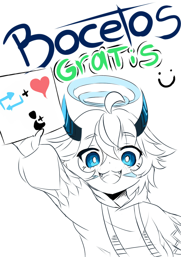 elEmeeR_'s tweet photo. Estaré haciendo bocetos gratis para el que quiera 💙 (con ojos coloreados) 

Solo con unos simples requisitos: ❤️ / 🔁
y Seguirme

Intentare hacer los que mas pueda y elegiré al azar. Así que si llegan tarde no hay problema 🍣 https://t.co/nLPJAdaM0d
