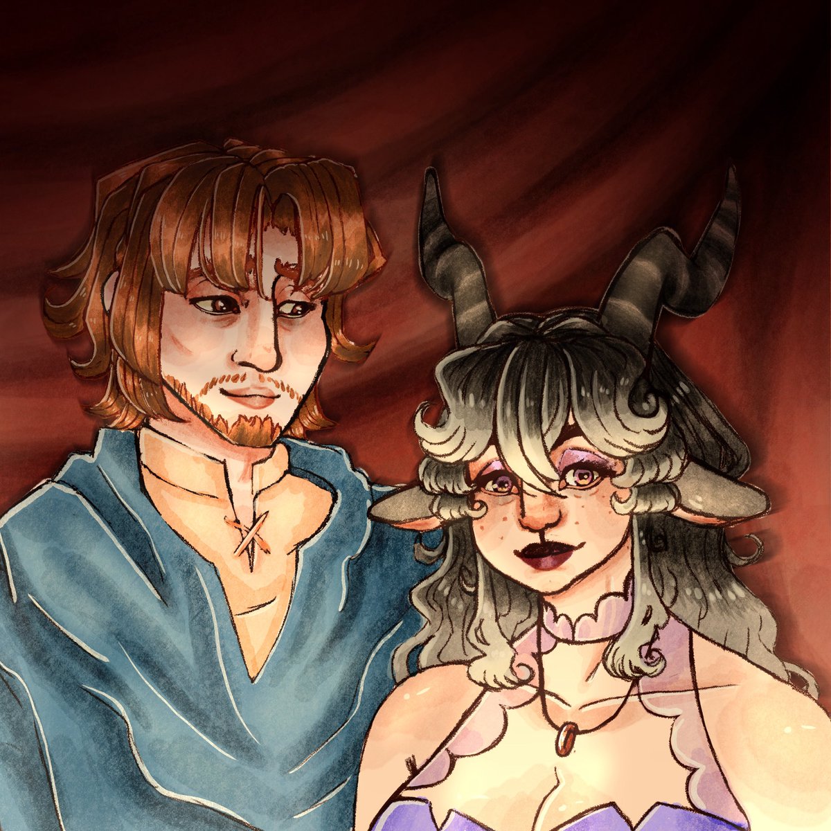 Pigeon_wishes's tweet image. Thanks for coming to the latest of the very awake tavern for our dating episode!
Now I can harass you all with all my ship art!!!