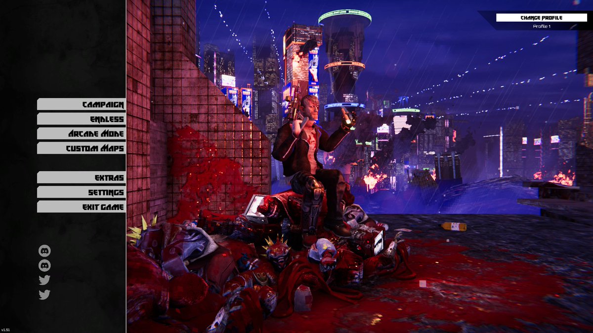 MagMrMad's tweet image. was gonna try to read more Conqueror but the Boomer Shooter calls for me 

Turbo Overkill time