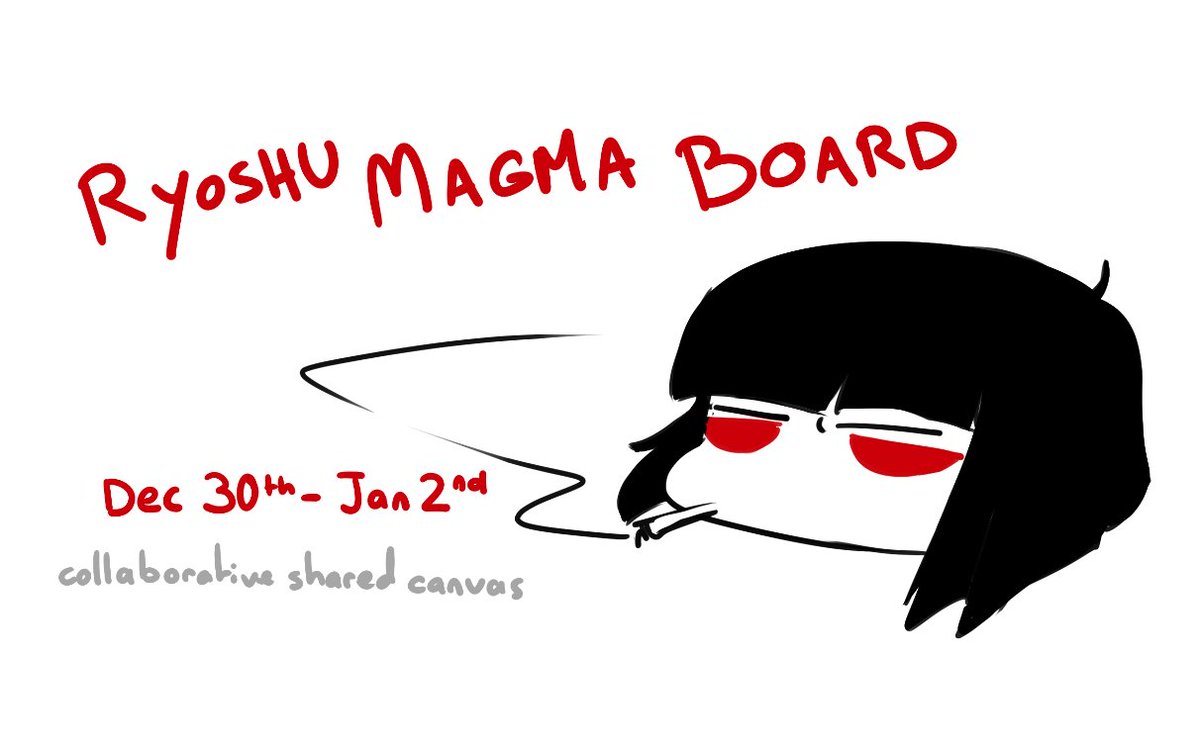 citroncynique's tweet image. CANTO 9 SOON!! Come doodle some Ryoshus with us over on magma to celebrate!
 ❤️‍🔥❤️‍🔥❤️‍🔥
The board will be open until Jan 2nd! Feel free to claim a little corner and make yourself comfortable! 

🔗⤵️