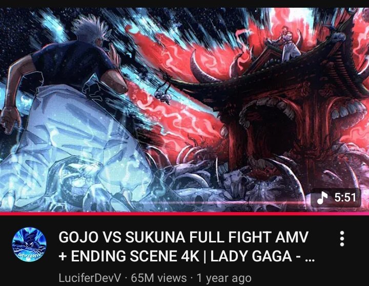 Ragnar_AY's tweet image. A fan animation of Gojo vs Sukuna  got more than twice it's views