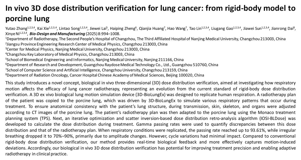 Bio-Design and Manufacturing tweet media