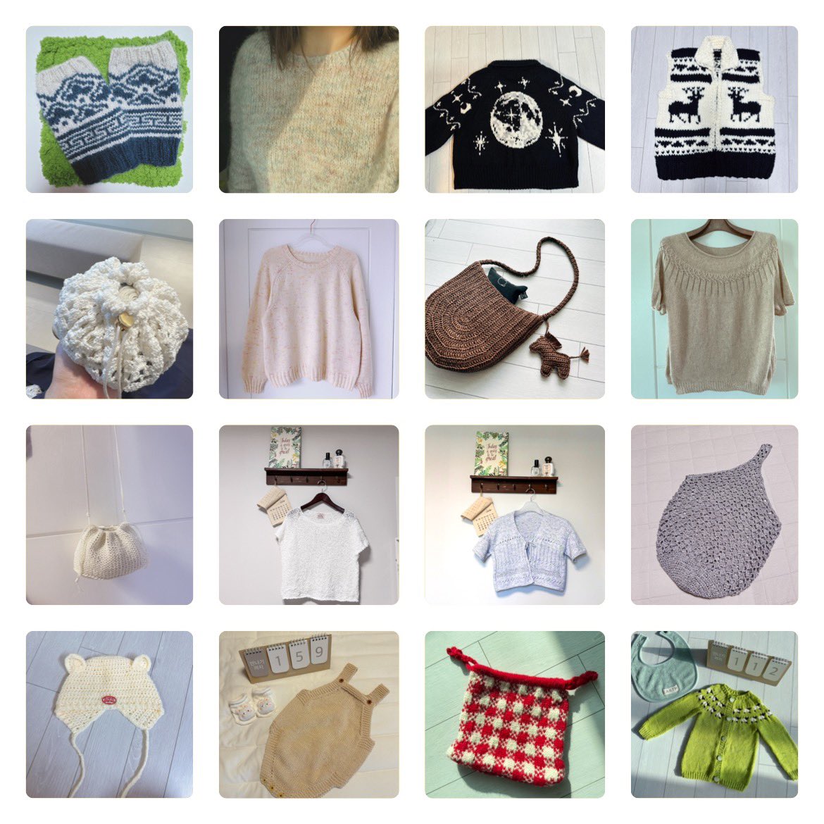 2025 뜨개결산
작년엔 옷 11벌을 떴는데 올해는 건강이슈로 내 옷 7벌이랑 소품과 아기옷들. 
올 한해도 뜨개 참 재밌게 즐겼다.