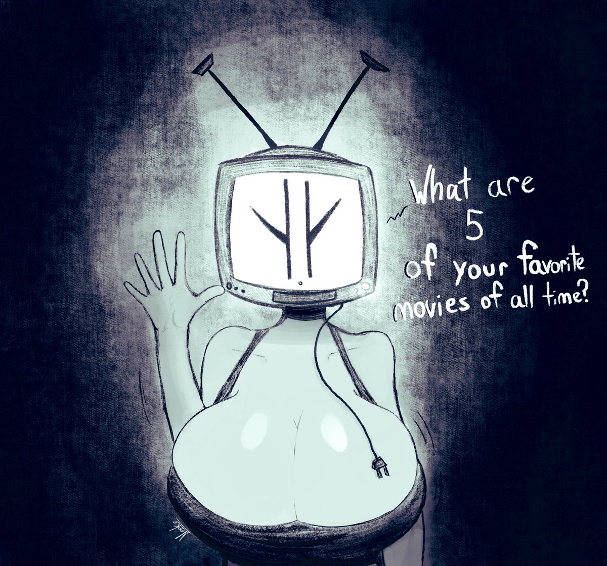 Tabitha asking the big question 📺