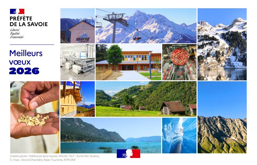 Prefet73's tweet photo. 🗓️#1erJanvier | La préfète de la Savoie, Vanina Nicoli, les membres du corps préfectoral et l’ensemble des services de l’État vous souhaitent une très belle année 2026 !

Comme chaque nouvelle année, plusieurs dispositifs évoluent. SMIC, DPE, titres de séjour, démarches en ligne… voici l’essentiel à retenir 👉https://t.co/ttnWdd3jcR