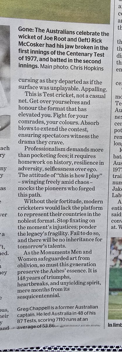 Australian Cricket Connoisseur tweet media