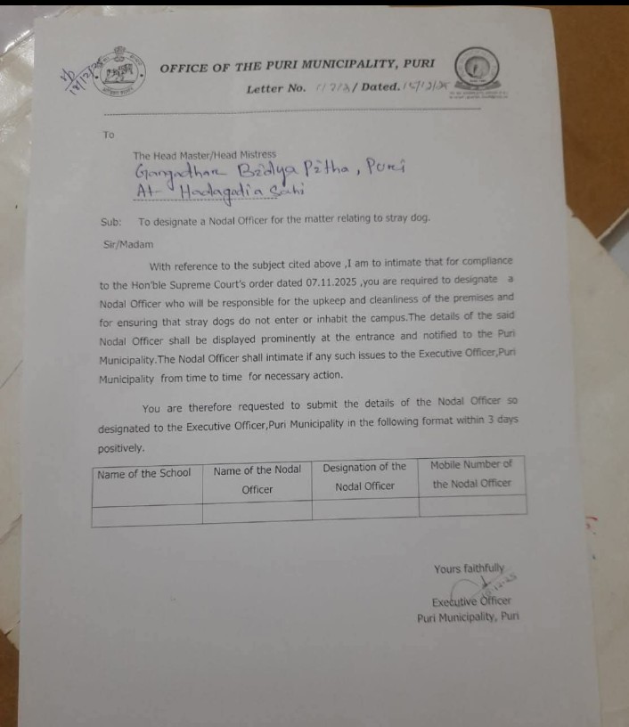 sapan012's tweet photo. Wa.... Wa...!!! This is the respect for the teachers by the govt. @BjpOdisha01 @MohanMOdisha @NityanandaBJP @kanak_news @otvkhabar @NandighoshaTV @ArgusNews_in https://t.co/rKHB1lnjon