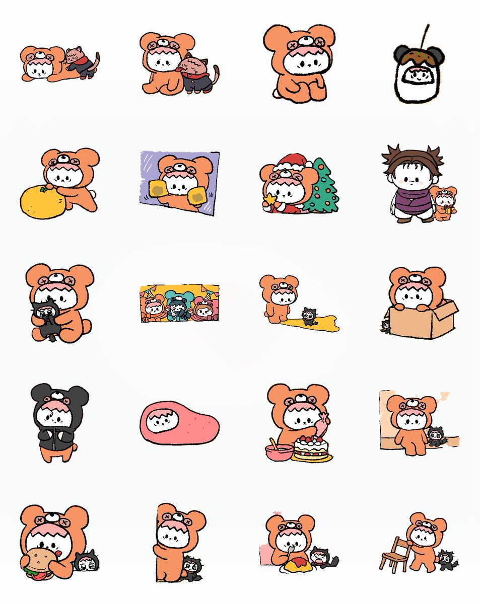 ゆるっくまページ Post by 𝘊𝘩𝘦̈𝘤𝘢 on X: はぐみー！