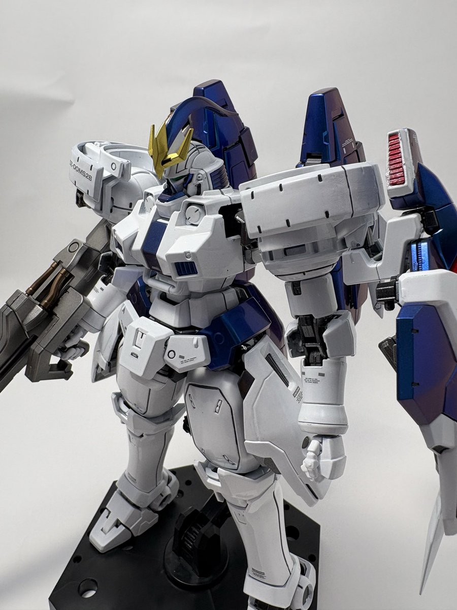 MGトールギスIII チタニウムフィニッシュ MGトールギスⅢ完成しました！今回はスペシャルコーティングの