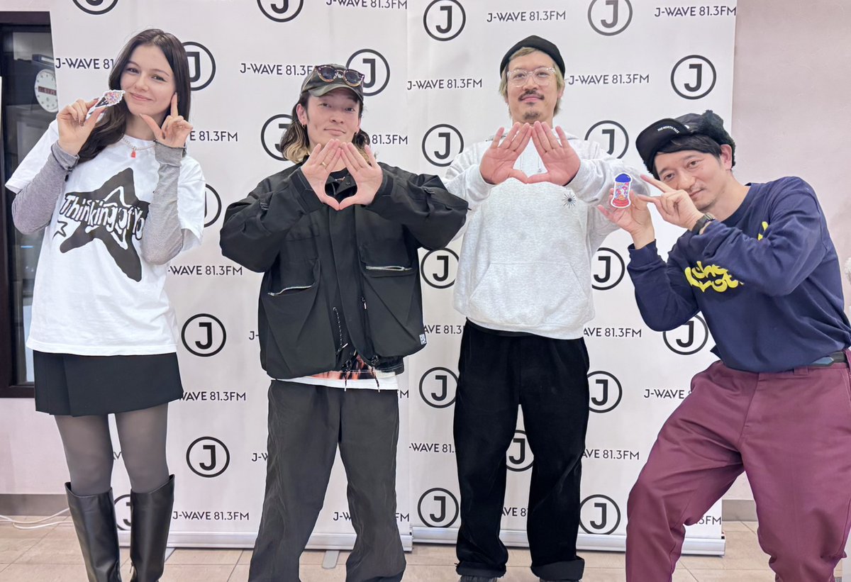 GRANDMARQUEE813's tweet photo. 【#NIKONIKOTANTAN をお迎え！✨】
🎧#OCHAN さん #Anabebe さん登場！

新曲「Stranger」 について！
さらにお二人が「今年やらかしたこと」を伺いました！

📻https://t.co/fUz9u0W8eL
#マーキー813 #jwave https://t.co/KFWxwdmP0S