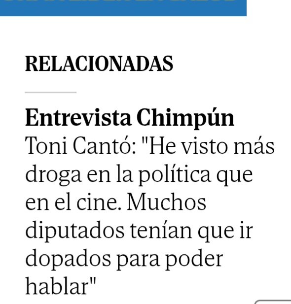 Hoy en Entrevista Chimpún, el misterioso caso de las drogas que persiguió a <a href="/Tonicanto1/">Toni Cantó</a> en su paso por 4 partidos políticos.

"Allí donde iba yo, había droga", ha declarado. 👃🏔
