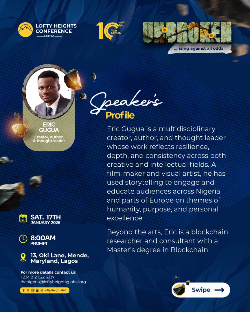 Lofty Heights Conference, Nigeria tweet media
