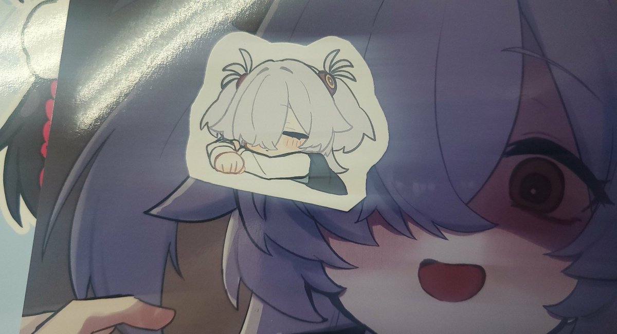 かわいいシールもゲット