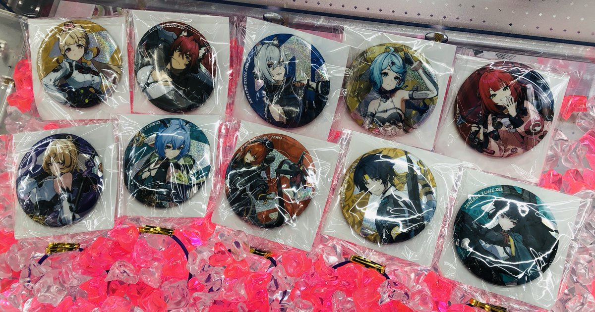 GIGO限定 ゼンレスゾーンゼロ ホログラム缶バッジvol.2 全10種セット GiGO