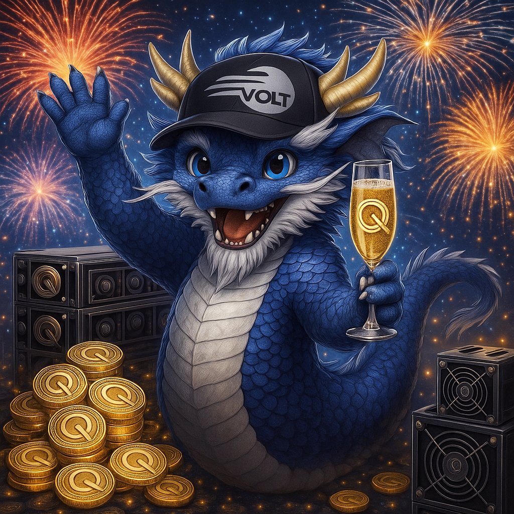 This is a friendly last reminder that the VOLT-MINE QRL mining pool will cease operations on January 1, 2026.

As previously announced, while mining will stop on that date, the VOLT-MINE dashboard will remain accessible until July 1, 2026.