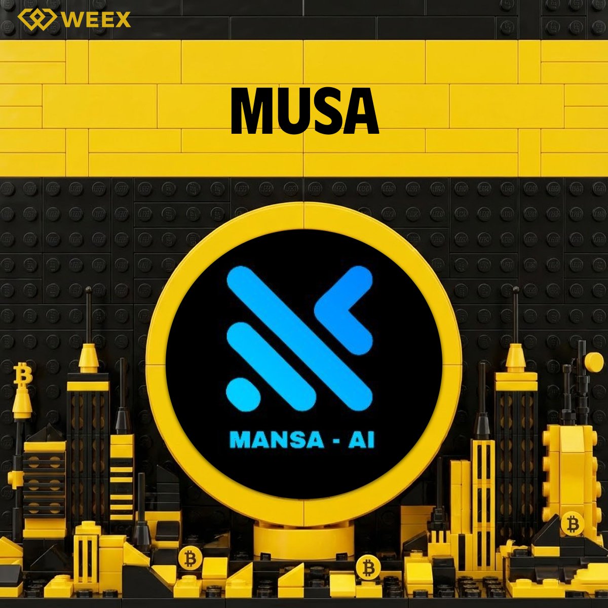 WeexCn's tweet photo. WEEX新币上线 | $MUSA 

关注  @WeexCn，转发此推文
👉评论区留言UID

1月6日随机抽5人均分 150 USDT

立即交易：https://t.co/F41SxNcX1E https://t.co/PsH7oAJfcg