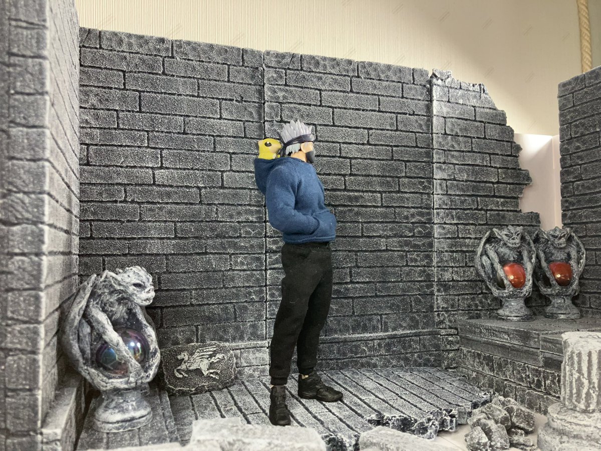 ジオラマブレイカーさんからのクリスマスプレゼント🎁 デカい壁！玉持