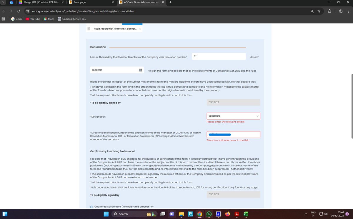 anooppatel_'s tweet photo. MCA21 portal glitch/error aur 31 December ki deadline dono race mein hain… par portal finish line tak pahunch hi nahi raha 😅
Iss reality ko dekhte hue due date extension dena hi practical solution hai.
@MCA21India
#MCAError #ExtendDueDate #Extend_Due_Date_Immediately https://t.co/sxeL2GIGxF