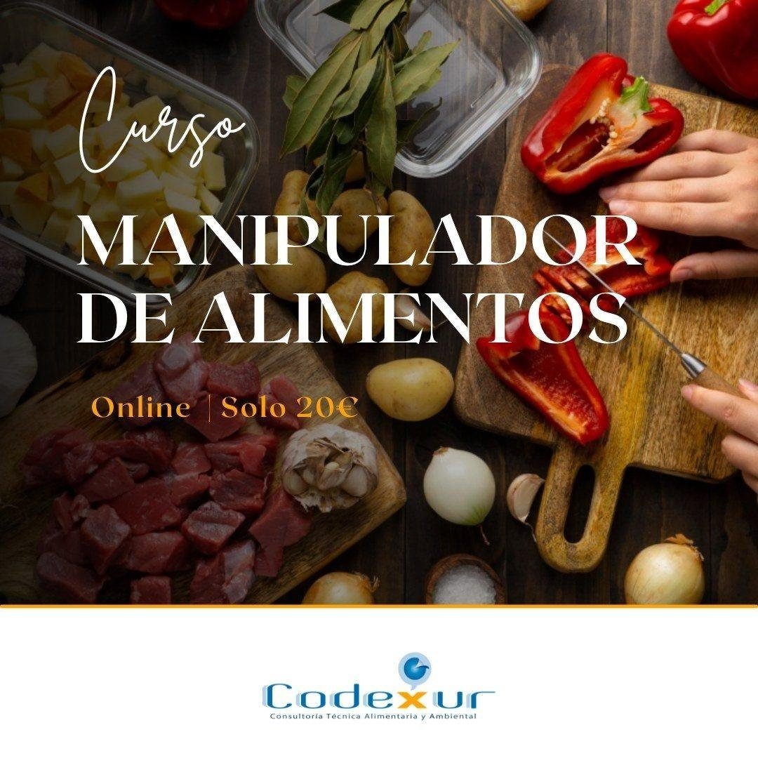 codexur's tweet image. Consigue tu carné de manipulador de alimentos por solo 20€ con nosotros:

✅ Ajustado a la normativa y válido en todo el territorio.
✅ 100% online.
✅ Certificado digital por correo electrónico de manera inmediata tras la formación.
codexur.com/formacion-inte…