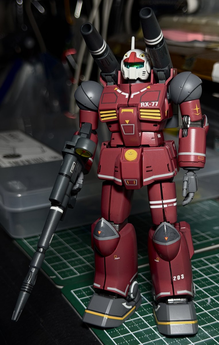 HGUC 1/144 ガンキャノン (21stCENTURY REAL TYPE Ver.)完成！ #ガンプラ